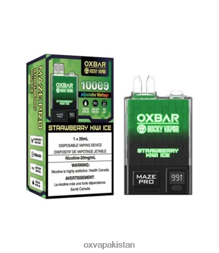 سٹرابیری کیوی برف OXVA OXBAR MAZE PRO 10000 - OXVA vape flavors - DP622H27