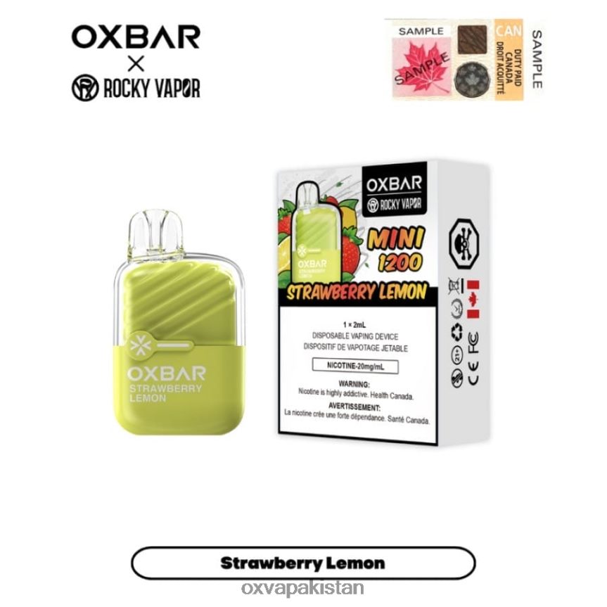سٹرابیری نیبو OXVA OXBAR MINI 1200 - OXVA vape sale - DP622H19